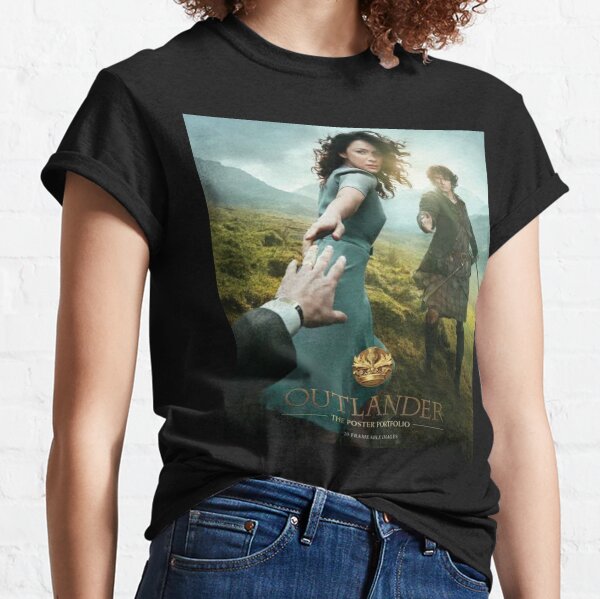 Outlander TV Series Original Poster Image T-Shirt Size SMALL NEW UNWORN 