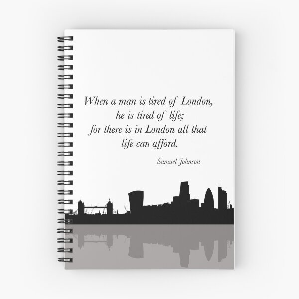 Item preview, Samuel Johnson London Quotation. designed and sold by ThatsNovelGifts.