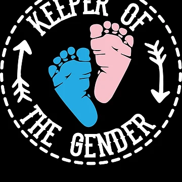 Imagen de la obra Keeper Of The Gender Reveal Party Keeper Of The Gender Gear de DynamicDesign