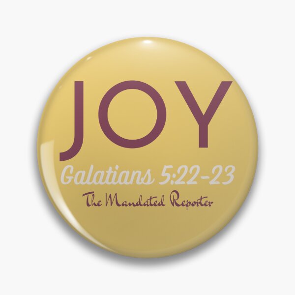 Item preview, The Fruit of The Spirit Joy - Pale Yellow and Purple designed and sold by TheReporter1.