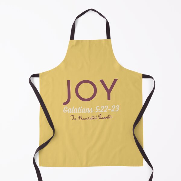 Item preview, The Fruit of The Spirit Joy - Pale Yellow and Purple designed and sold by TheReporter1.
