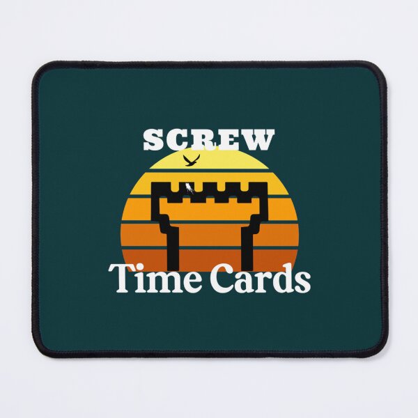 Item preview, Screw Time Cards   designed and sold by MatryoshkaDo.
