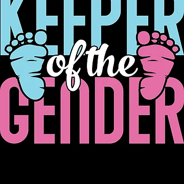 Imagen de la obra Keeper Of The Gender Reveal Party Keeper Of The Gender Gear de DynamicDesign