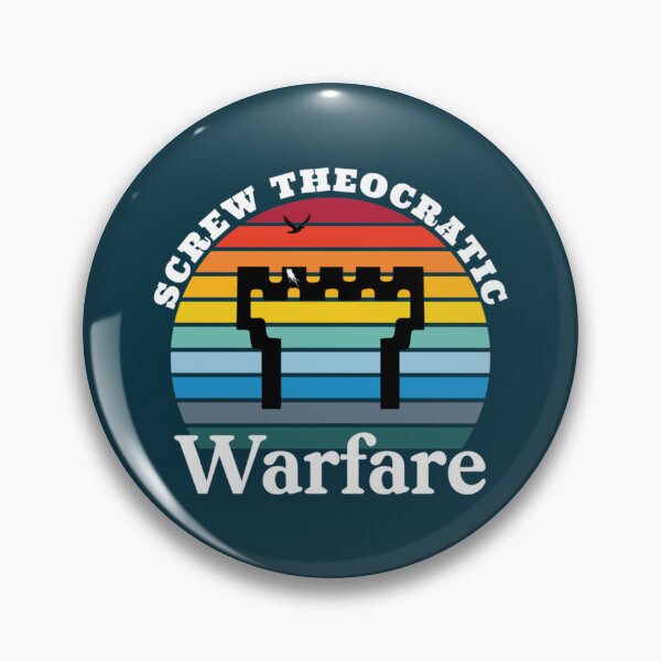 Item preview, Screw Theocratic Warfare   designed and sold by MatryoshkaDo.