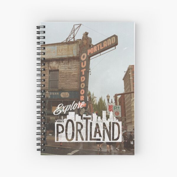 Explore Portland Spiral Notebook