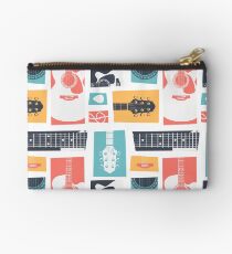 Guitar Collage Studio Pouch