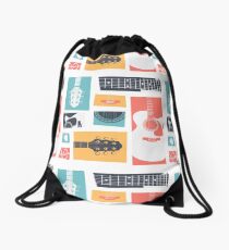 Mochila saco Collage de guitarra