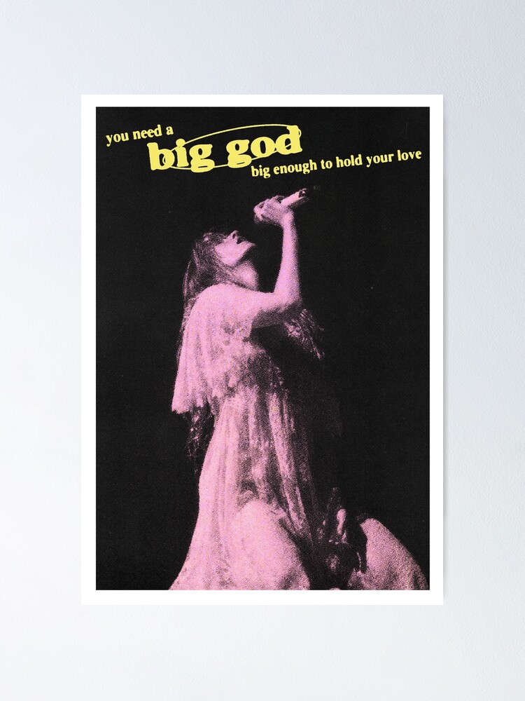 Florence Big The God Machine Poster Poster for Sale by wtf-shn