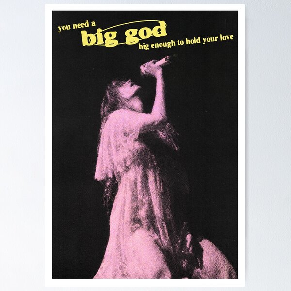 Item preview, Florence Big The God Machine Poster designed and sold by wtf-shn.