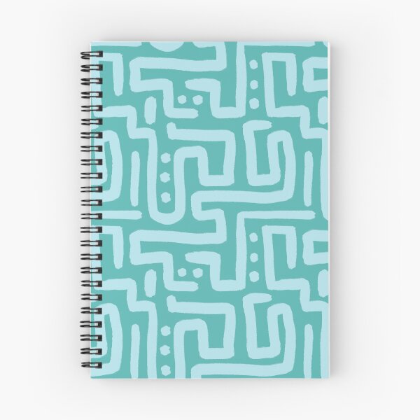 Item preview, Maze - blue designed and sold by zhSurfaceDesign.