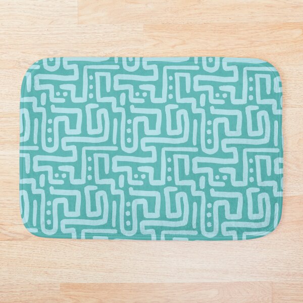 Artikelvorschau, Labyrinth - blau entworfen und verkauft von zhSurfaceDesign.