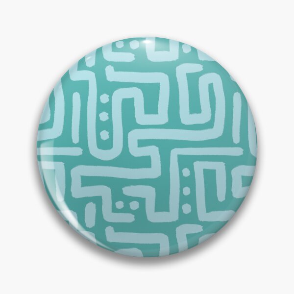 Item preview, Maze - blue designed and sold by zhSurfaceDesign.