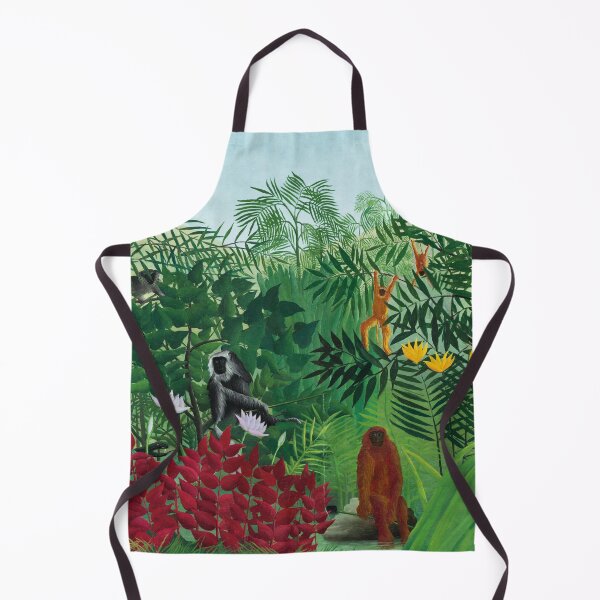 Item preview, Henri Rousseau's famous painting of Tropical Forest with Monkeys from 1910 designed and sold by fivo.