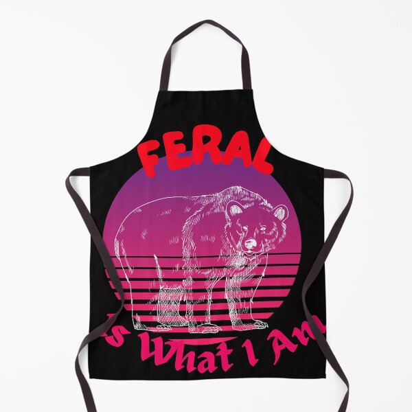 Item preview, Feral Is What I Am, I Am Feral Vintage Moon Bear designed and sold by SolSel ⭐⭐⭐⭐⭐.