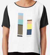 Rick and Morty Chiffon Top