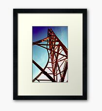 Top Thrill Dragster Framed Print