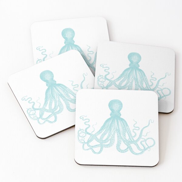 Item preview, Nautical Vintage Marine Sea Octopus  designed and sold by Blok45.