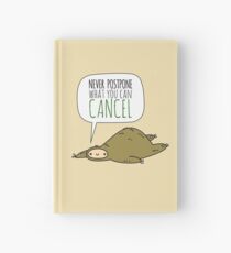 Sloth Wisdom. Hardcover Journal