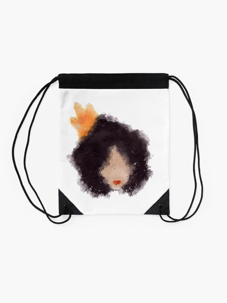 Alternate view of Royal Afro Drawstring Bag