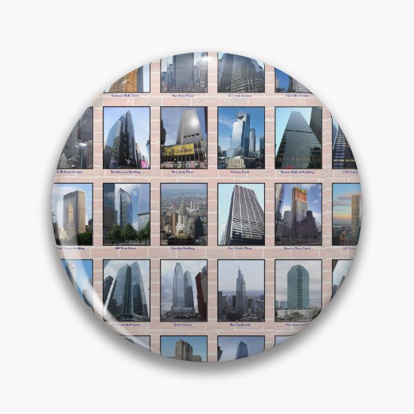 Item preview, Tallest Buildings in New York designed and sold by Montage-Madness.
