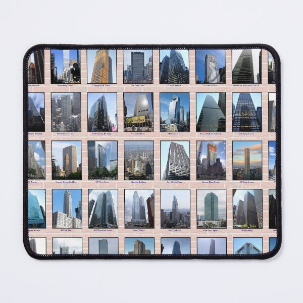 Item preview, Tallest Buildings in New York designed and sold by Montage-Madness.