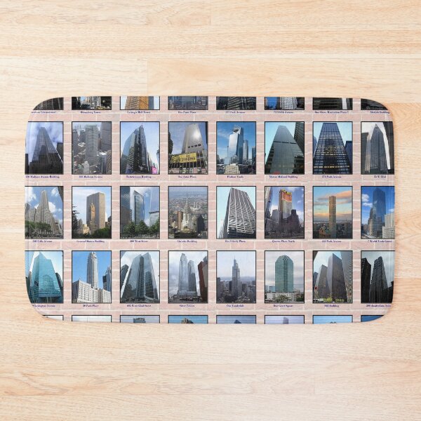 Item preview, Tallest Buildings in New York designed and sold by Montage-Madness.