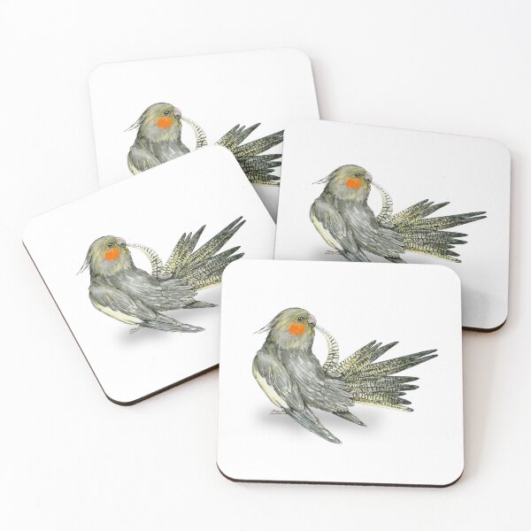 Item preview,  Preening cockatiel designed and sold by Bwiselizzy.