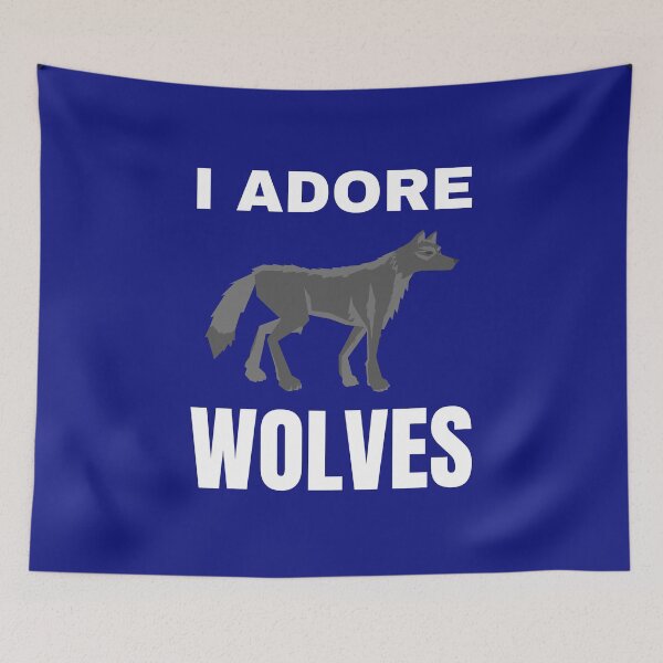 Item preview, I adore Wolves designed and sold by fev-rocks.