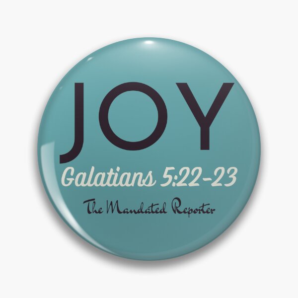 Item preview, The Fruit of The Spirit Joy - Teal and Black designed and sold by TheReporter1.