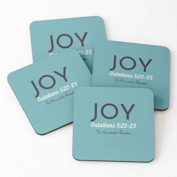 Item preview, The Fruit of The Spirit Joy - Teal and Black designed and sold by TheReporter1.
