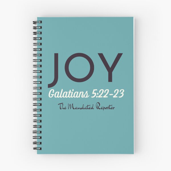 Item preview, The Fruit of The Spirit Joy - Teal and Black designed and sold by TheReporter1.