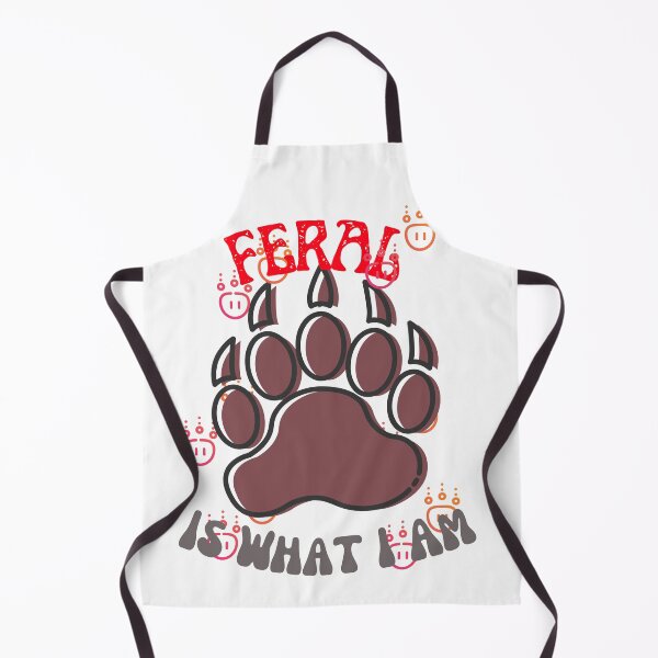 Item preview, Feral Is What I Am, I Am Feral Bear Paws designed and sold by SolSel ⭐⭐⭐⭐⭐.