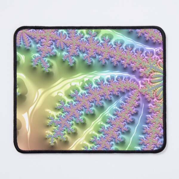 Item preview, Pale Rainbow Fractal designed and sold by Kaleiope Studio.