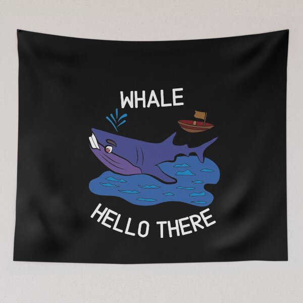 Item preview, Whale hello there designed and sold by Thetruemo.