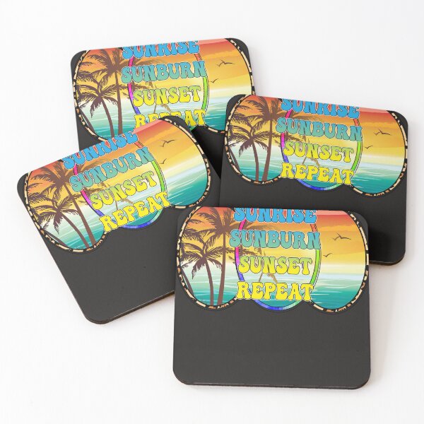 Item preview, Sunrise Sunburn Sunset Repeat designed and sold by RED FIR.