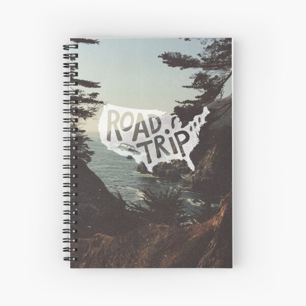 Road Trip USA Spiral Notebook