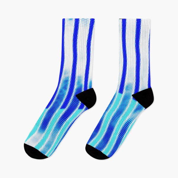 Item preview, VERTICAL BLUE AND WHITE STRIPED - RELAXING ELEVATION SENSATIONS. designed and sold by Ralek.