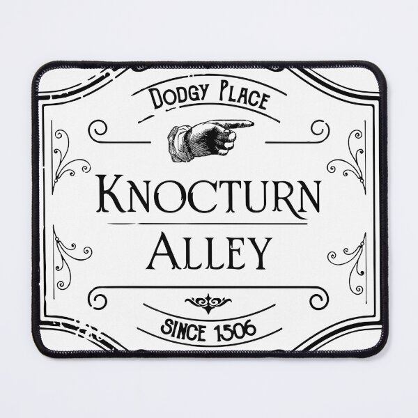 Item preview, Knocturn Alley sign post logo designed and sold by Volpeee.