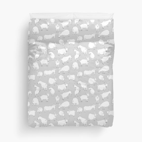 Item preview, Goats playing - grey designed and sold by crumpsticks.