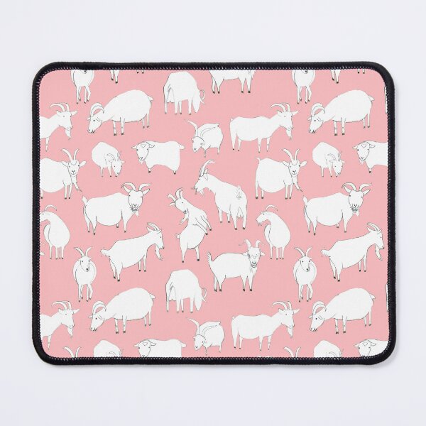 Item preview, Goats Playing – Pink designed and sold by crumpsticks.