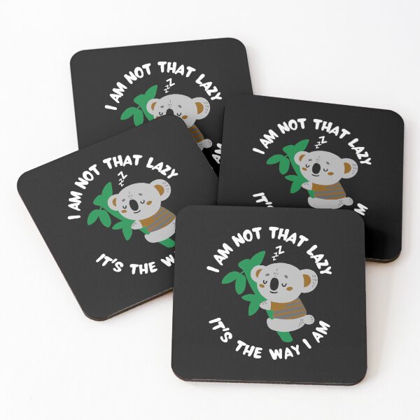 Item preview, Lazy and Sleepy Koala - I Am Not That Lazy It's The Way I am designed and sold by Wrestee.