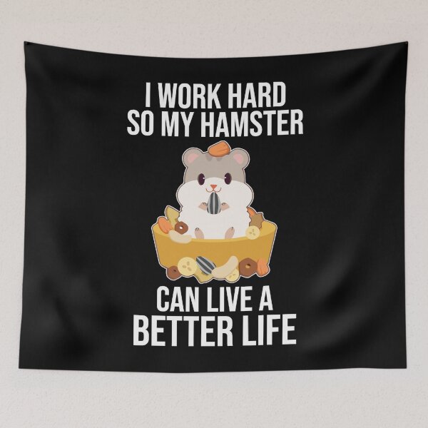 Item preview, Who Loves Movie My Hamsters Can Live A Better Life By Teeteeup Idol Gifts Fot You designed and sold by Imogenhowell132.