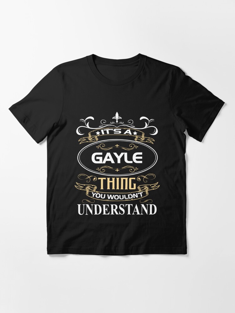  Gayle Tape Logo black text on white T-Shirt : Clothing, Shoes &  Jewelry