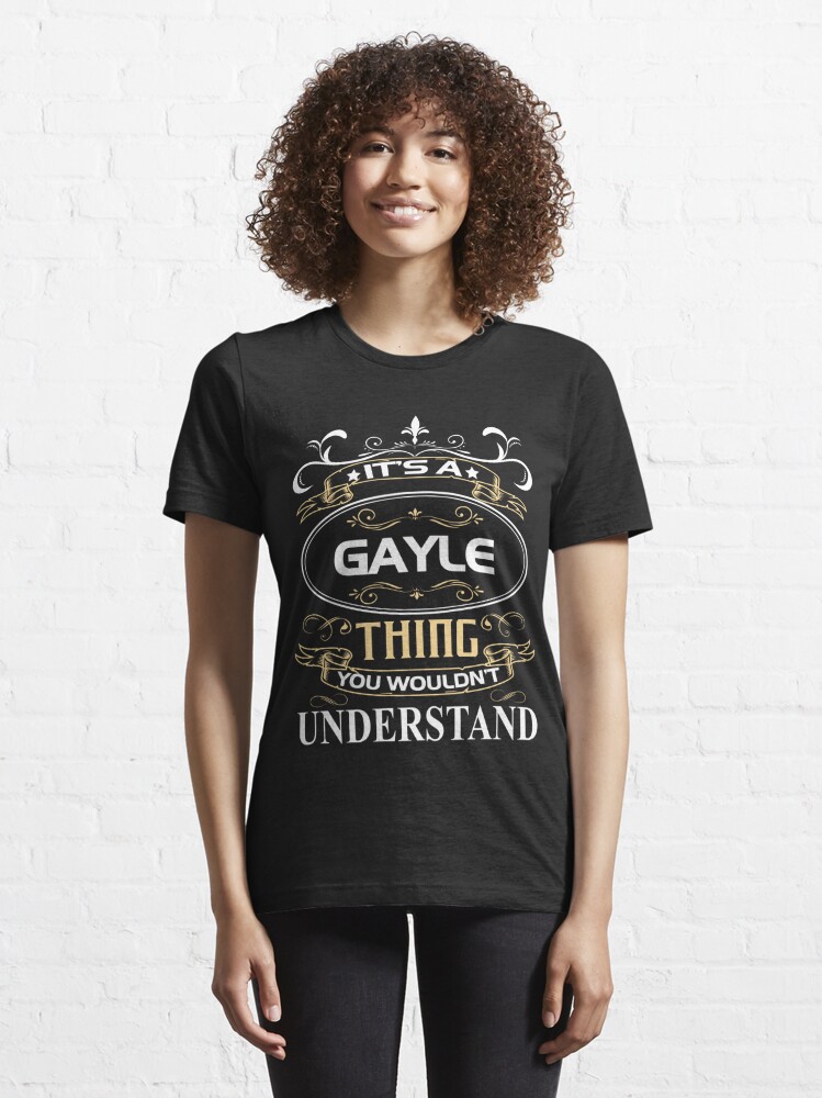  Gayle Tape Logo black text on white T-Shirt : Clothing, Shoes &  Jewelry