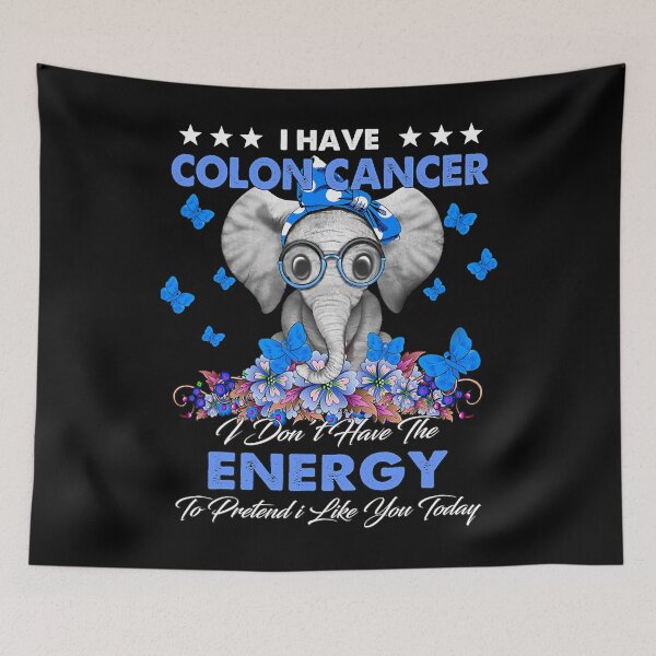 Item preview, Wonderful Memory Elephant I Have Colon Cancer Awareness Cute Gift designed and sold by Imogenhowell132.