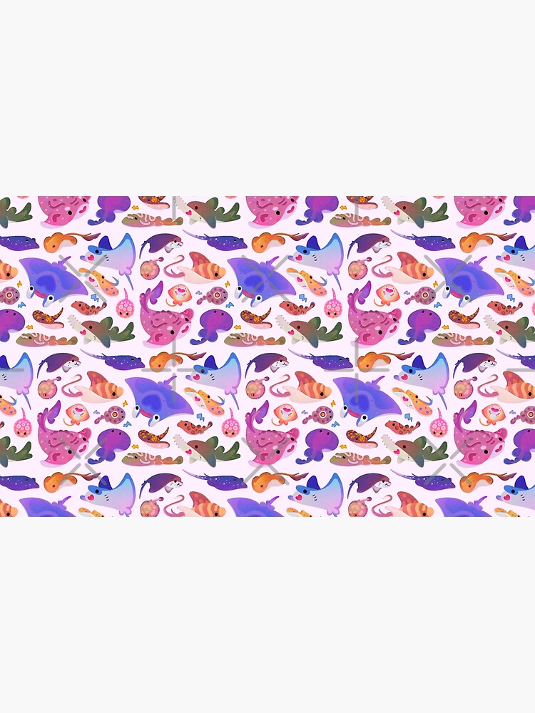 Thumbnail 6 of 6, Pet Bandana, Ray day 2 - pastel designed and sold by pikaole.