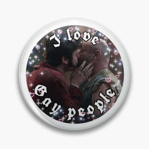 Item preview, Black Pete and Lucius kiss  designed and sold by Bitememommy.