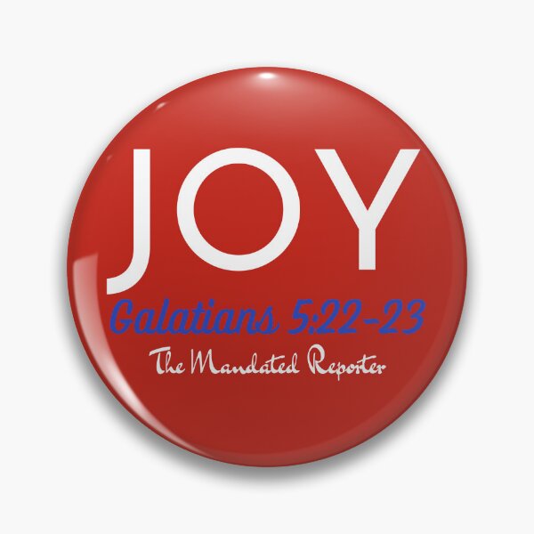 Item preview, The Fruit of The Spirit Joy - Red and White designed and sold by TheReporter1.