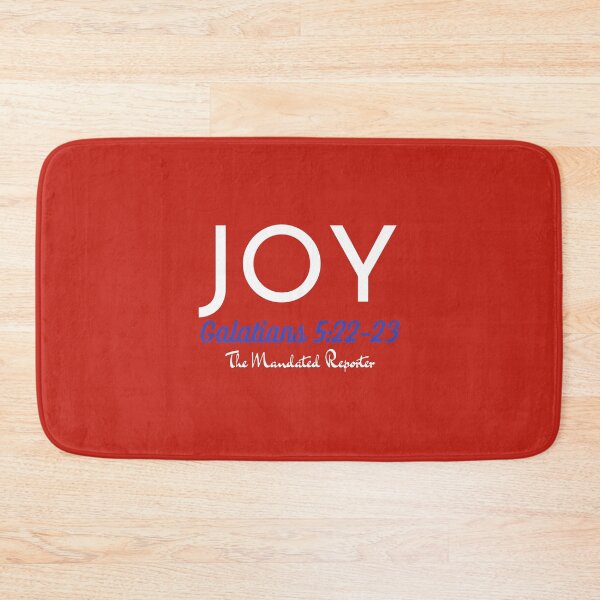 Item preview, The Fruit of The Spirit Joy - Red and White designed and sold by TheReporter1.