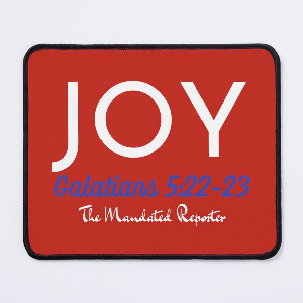 Item preview, The Fruit of The Spirit Joy - Red and White designed and sold by TheReporter1.